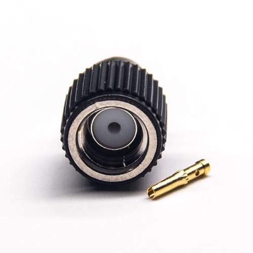 SMA RP Male Connector Female Pin Black Plastic Shell Solder Type Nickel Plating SMA RP Male Connector Female Pin Black Plastic Shell Solder Type Nickel Plating