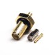 SMA Waterproof Connector 180 Degree Female Crimp Type for RG178 Waterproof SMA Waterproof Connector 180 Degree Female Crimp Type for RG178 Waterproof