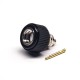 Solder Type Male Connector SMA Straight Solder Type with Black Plastic Shell Solder Type Male Connector SMA Straight Solder Type with Black Plastic Shell
