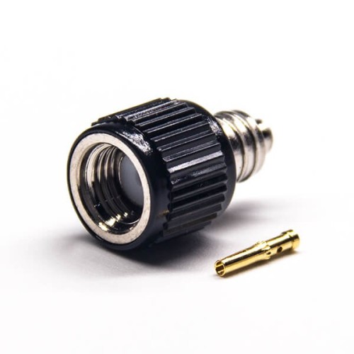 Solder Type SMA 50 Ohm Straight Black Plastic Shell RP Male Connector Solder Type SMA 50 Ohm Straight Black Plastic Shell RP Male Connector