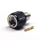 Solder Type SMA 50 Ohm Straight Black Plastic Shell RP Male Connector Solder Type SMA 50 Ohm Straight Black Plastic Shell RP Male Connector