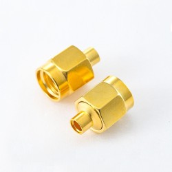 Solder Type SMA Cable Connector Male 180 Degree for Semi-soft/semi-rigid-2