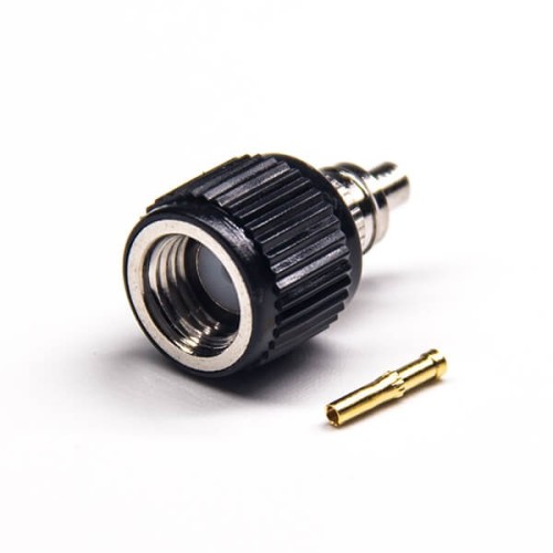 Solder Type SMA Connector RP Male 180 Degree Black Plastic Shell Solder Type SMA Connector RP Male 180 Degree Black Plastic Shell