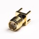 Threaded Type SMA Connector 180 Degree Female Through Hole for PCB Mount Threaded Type SMA Connector 180 Degree Female Through Hole for PCB Mount