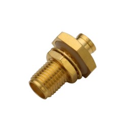 Waterproof SMA Connector Solder Type Straight Female for Cable UT141