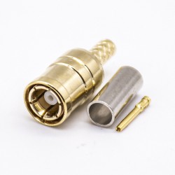 20pcs For Sale SMB Connector Crimp Type Male Straight for Cable
