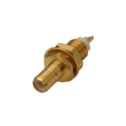 20pcs SMB Bulkhead Connector Straight Female for Panel Mount