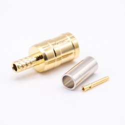 20pcs SMB Connector Male Straight Crimp Type for Cable