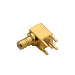 20pcs SMB Connector Right Angled Through Hole for PCB Mount