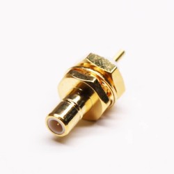 20pcs SMB Straight Female Connectors Solder for Cable Extended PTFE