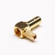 90 Degree SMB Connector Female Crimp Type for Cable Gold Plating 90 Degree SMB Connector Female Crimp Type for Cable Gold Plating