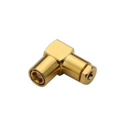 Best SMB Connector Angled Male Clamp Type for Cable RG178