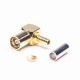 Right Angle SMB Male Crimp Type For Rg174 Cable Right Angle SMB Male Crimp Type For Rg174 Cable