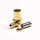 SMB Coaxial Connector 90 Degree Male Crimp Type for Coaxial Cable SMB Coaxial Connector 90 Degree Male Crimp Type for Coaxial Cable