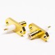 SMB Female Connectors Straight 2 Hole Flange Solder Type for Cable SMB Female Connectors Straight 2 Hole Flange Solder Type for Cable