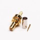 SMB Female Straight Bulkhead Crimp Type for Cable SMB Female Straight Bulkhead Crimp Type for Cable