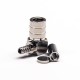 SMB Plug Connector Right Angled Crimp Type for Cable Nickel Plating SMB Plug Connector Right Angled Crimp Type for Cable Nickel Plating