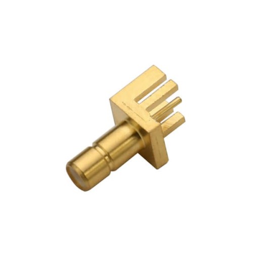 SMB Straight Connector 75 Ohm Female for Edge Mount SMB Straight Connector 75 Ohm Female for Edge Mount