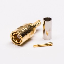 Smb Straight Plug Coonector Crimp Type for RG316 Cable