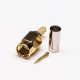 SSMA Straight Plug Coaxial Connector Crimp Type for Cable SSMA Straight Plug Coaxial Connector Crimp Type for Cable