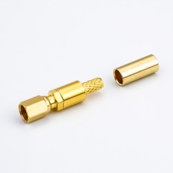 SSMC Connector Female Straight Cable Type Crimp RG316/RG174 Cable