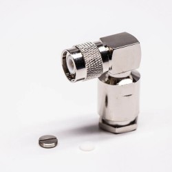 20pcs TNC Connector 90 Degree Clamp Type For Cable LMR400