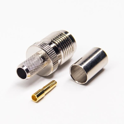 20pcs TNC Connector Cable 180 Degree Female Crimp Type for Coaxial Cable 20pcs TNC Connector Cable 180 Degree Female Crimp Type for Coaxial Cable