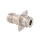 20pcs TNC Socket Female 50/75 Ohm Rg58 Clamp for Panel Mounting 20pcs TNC Socket Female 50/75 Ohm Rg58 Clamp for Panel Mounting