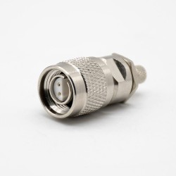 RF Coax TNC Connector Straight 2Male 2Female clamp Connector
