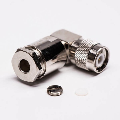 TNC Connector 90 Degree Clamp Type For Cable LMR400 TNC Connector 90 Degree Clamp Type For Cable LMR400