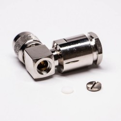 TNC Connector 90 Degree Clamp Type For Cable LMR400