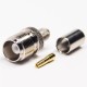 TNC Connector Cable 180 Degree Female Crimp Type for Coaxial Cable LMR240 TNC Connector Cable 180 Degree Female Crimp Type for Coaxial Cable LMR240