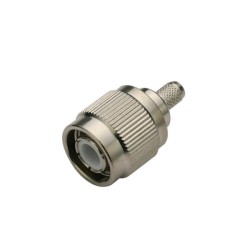 TNC Connector Crimping Type Male Straight for Cable RG316