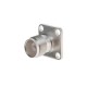TNC Connector Solder Flange Straight Female 50Ω Bulkhead Termination for panel mount TNC Connector Solder Flange Straight Female 50Ω Bulkhead Termination for panel mount