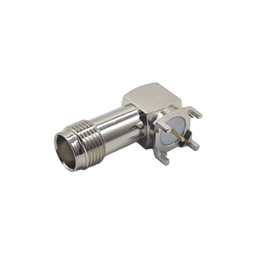 TNC Connector Types Female 90 Degree Through Hole for PCB Mount TNC Connector Types Female 90 Degree Through Hole for PCB Mount