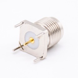 TNC Connector Videos Straight Jack for PCB Mount