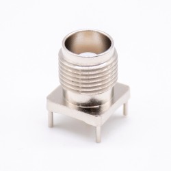 TNC Connector Videos Straight Jack for PCB Mount