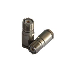 20pcs UHF Clamp Connector Straight Female for Cable