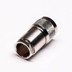 20pcs UHF Male Connector 180 Degree for Cable Coaxial with Clamp Type