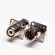 Panel Mount UHF Connector Clamp Type with Rhomibic Flange Panel Mount UHF Connector Clamp Type with Rhomibic Flange