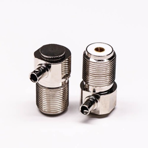 UHF Bulkhead Female Angled Solder Type for Panel Mount UHF Bulkhead Female Angled Solder Type for Panel Mount