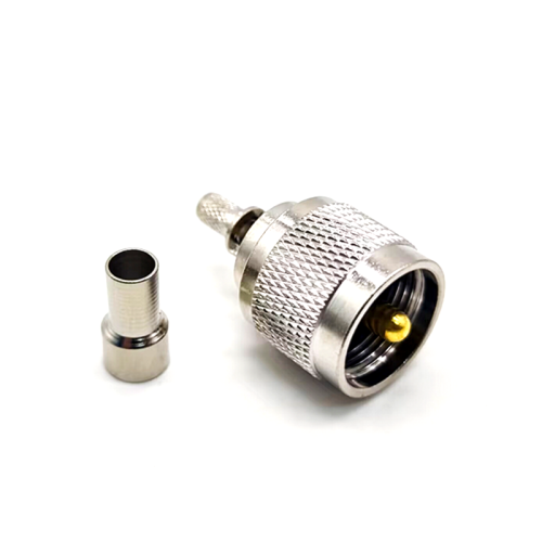 UHF Connector PL259 Male Crimp Type for RG58 UHF Connector PL259 Male Crimp Type for RG58