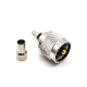 UHF Connector PL259 Male Crimp Type for RG58 UHF Connector PL259 Male Crimp Type for RG58