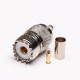 UHF Crimp Connectors Female Crimp Type with Knurl for Cable UHF Crimp Connectors Female Crimp Type with Knurl for Cable