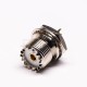 UHF Female 180 Degree Connector Front Bulkhead for Panel Mount UHF Female 180 Degree Connector Front Bulkhead for Panel Mount