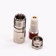 UHF Female Coaxial Connector Straight Clamp Type for Cable UHF Female Coaxial Connector Straight Clamp Type for Cable