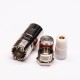 UHF Female Coaxial Connector Straight Clamp Type for Cable UHF Female Coaxial Connector Straight Clamp Type for Cable