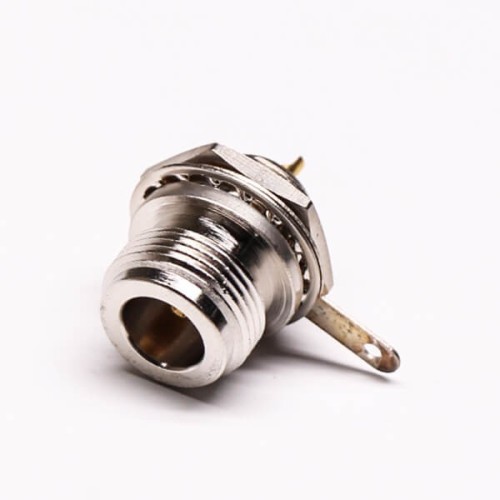 UHF Female Connector 180° UHF-KY Front Bulkhead for Panel Mount UHF Female Connector 180° UHF-KY Front Bulkhead for Panel Mount
