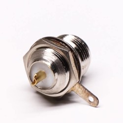 UHF Female Connector 180° UHF-KY Front Bulkhead for Panel Mount