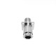 UHF Female Connector Clamp Type Flange Four Mounting Holes for Cable 50-5DFB UHF Female Connector Clamp Type Flange Four Mounting Holes for Cable 50-5DFB